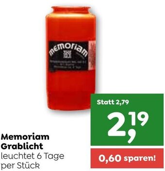 ADEG Memoriam Grablicht Angebot