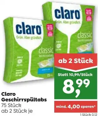 ADEG Claro Geschirrspültabs Angebot
