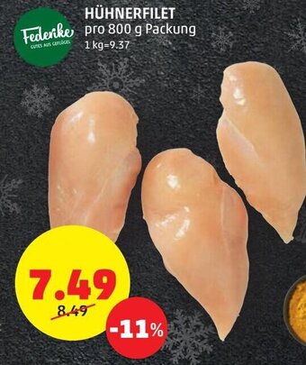 PENNY Hühnerfilet 800 g Angebot