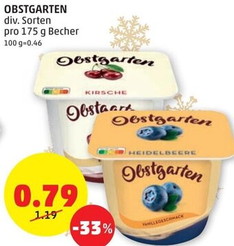 PENNY Obstgarten 175 g Angebot