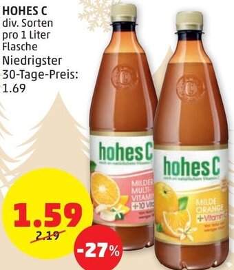 PENNY Hohes C Angebot