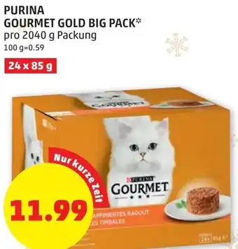 PENNY Purina Gourmet Gold Big Pack 24 x 85 g Angebot