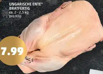 PENNY Ungarische Ente Bratfertig 2-2,5 kg Angebot