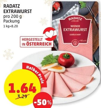 PENNY Radatz Extrawurst 200 g Angebot