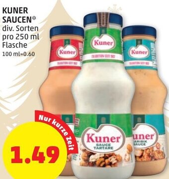 PENNY Kuner Saucen 250 ml Angebot