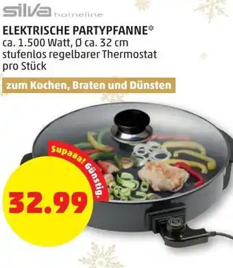 PENNY Silva Elektrische Partypfanne Angebot