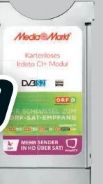 Media Markt Cardless irdeto ci+ modul Angebot