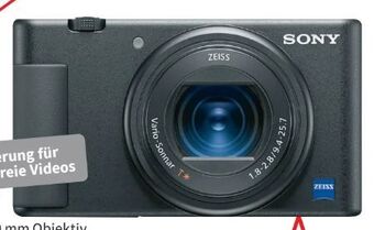 Media Markt Vlog kamera dsc zv-1 Angebot