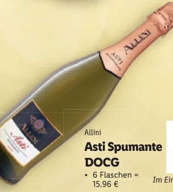 Lidl Asti spumante Angebot