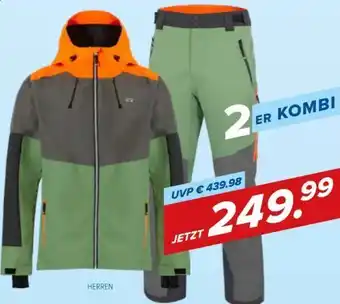 Hervis Herren ski kombi Angebot