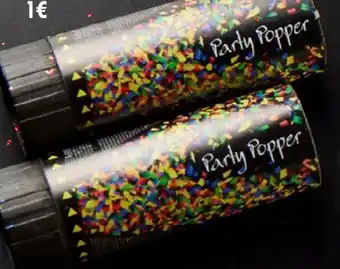 TEDi Party popper konfettikanone Angebot