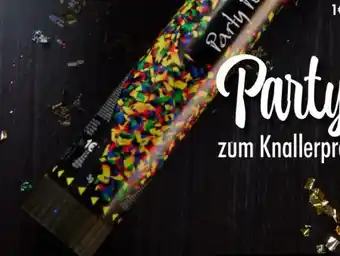 TEDi Mega party popper konfettikanone Angebot