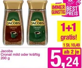 Sutterlüty Jacobs Cronat mold oder Kräftig 200 g Angebot