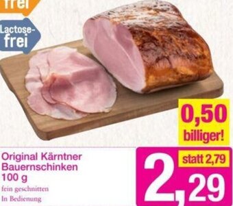 Sutterlüty Original Kärntner Bauernschinken 100 g Angebot