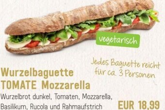 Sutterlüty Wurzelbaguette Tomate Mozzarella Angebot
