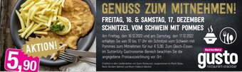 Sutterlüty Schnitzel Vom Schwein Mit Pommes Angebot