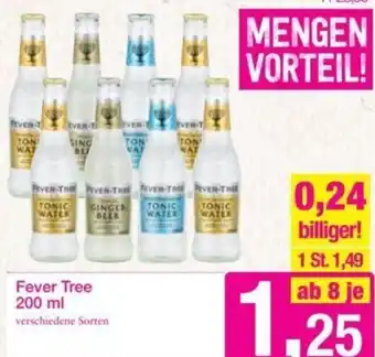 Sutterlüty Fever Tree 200 ml Angebot
