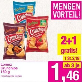 Sutterlüty Lorenz Crunchips 150 g Angebot