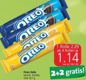 Spar Oreo Keks 154-157 g Angebot