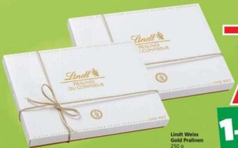 Spar Lindt Weiss Gold Pralinen 250 g Angebot