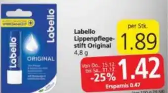 Spar Labello Lippenpflege-stift Original 4,8 g Angebot