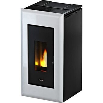 OBI Freepoint pelletofen vega stahl weiß 10,5 kw eek: a+ Angebot