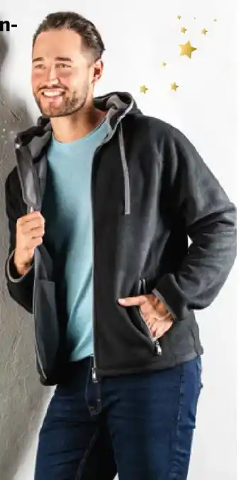 Hofer Herren fleece jacke Angebot
