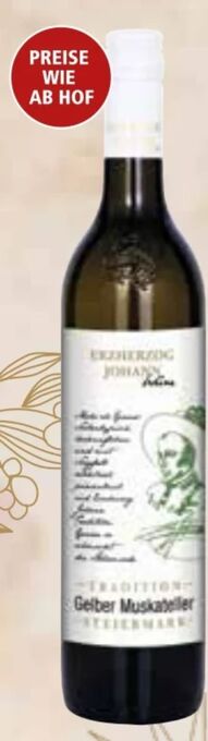 Interspar Gelber muskateller vulkanland steiermark Angebot