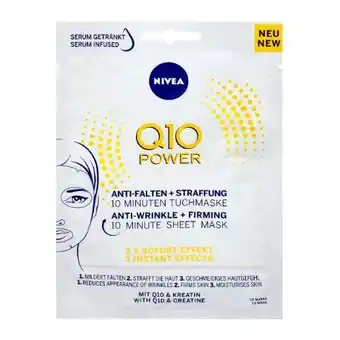 dm Q10 power anti-falten tuchmaske Angebot