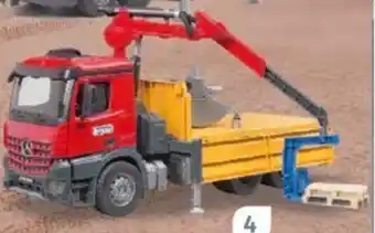 Müller MB Arocs Baustellen LKW Mit Kran Angebot