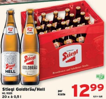 Salzburger Lagerhaus Stiegl Goldbräu/Hell 20 x 0,5 Liter Angebot