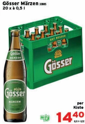 Salzburger Lagerhaus Gösser Märzen 20 x 0,5 Liter Angebot