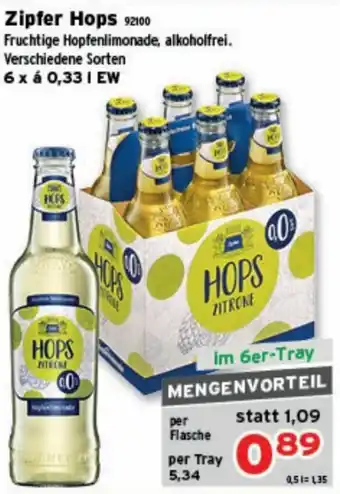 Salzburger Lagerhaus Zipfer Hops 6 x 0,33 L Angebot