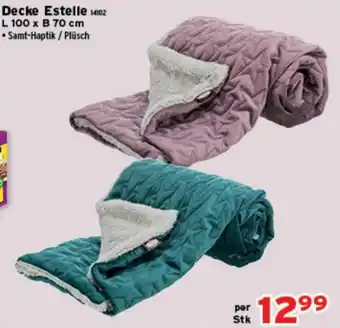 Decke Estelle L 100 x B 70 cm