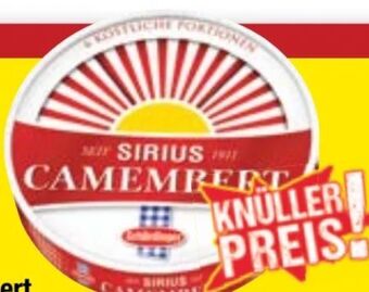 Maximarkt Sirius camembert Angebot