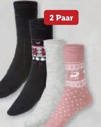 Lidl Damen thermo socken Angebot