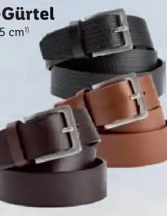 Lidl Herren ledergürtel Angebot
