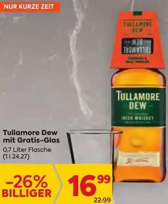 MERKUR Markt Tullamore Dew mit Gratis-Glas 0,7 Liter Angebot