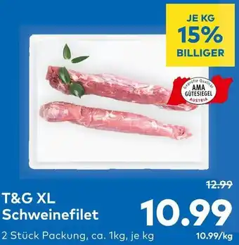 T&G T&G XL Schweinefilet Angebot