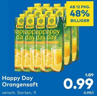 T&G Happy Day Orangensaft Angebot