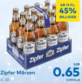 T&G Zipfer Märzen 0,33l Angebot
