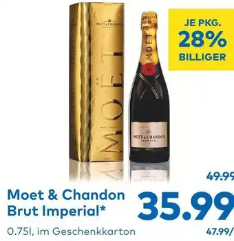 T&G Moet & Chandon Brut Imperial 0.75L Angebot