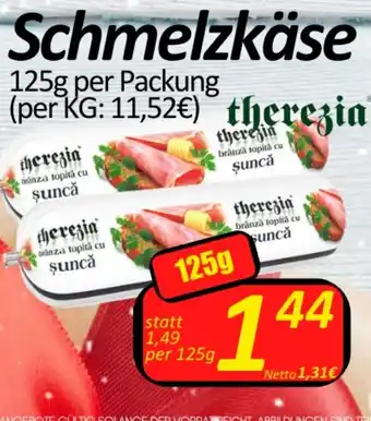 Wurstico Schmelzkäse 125 g Angebot