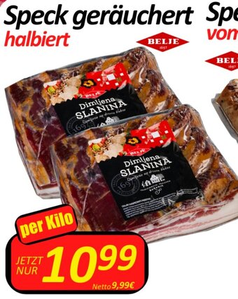 Wurstico Speck geräuchert per kilo Angebot