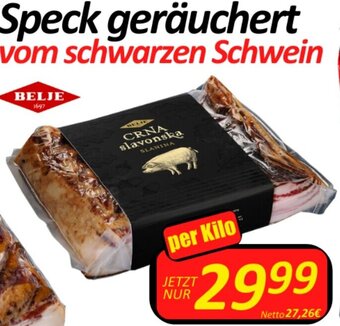 Wurstico Speck Geräuchert per kilo Angebot