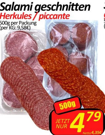 Wurstico Salami Geschnitten 500 g Angebot