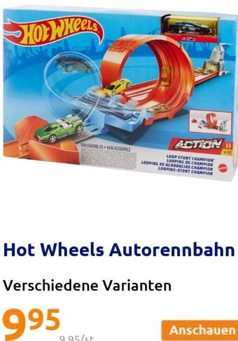 Action Hot Wheels Autorennbahn Angebot