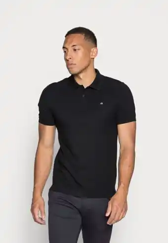 Refined chest logo - poloshirt - perfect black