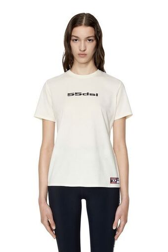 Diesel T-shirt mit pfirsichtextur Angebot