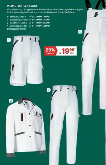 Lagerhaus Werkstoff Serie Basic Angebot